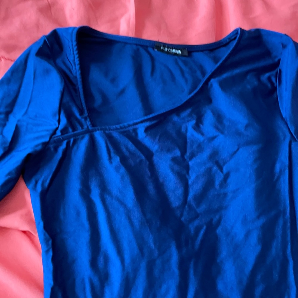 Blue dress